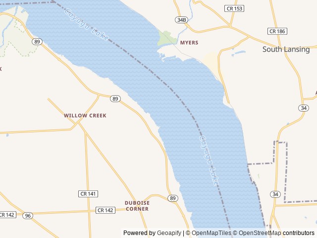 Map of Girl Scouts of NYPENN Pathways location at Syracuse, NY, United States