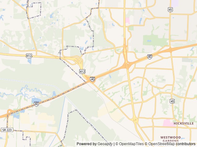 Map of Exit 79 location at Jackson, TN, United States