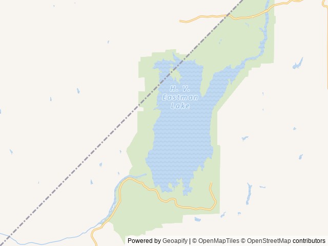 Map of Chowchilla Recreation Area Day Use location at Raymond, CA, United States