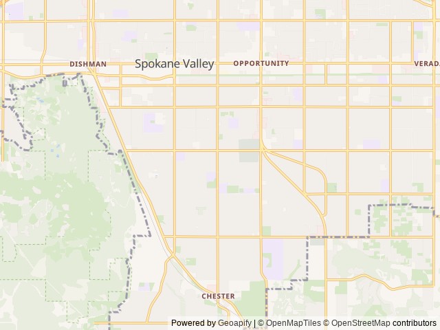 Map for 2017 Forest River 211SSXL Travel Trailer / Toyhauler near Spokane, WA