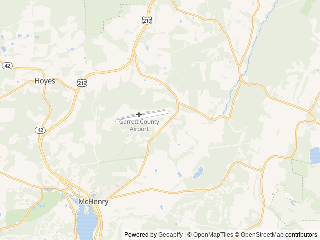Map of Beehive Domes location at Accident, MD, United States