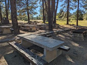 Reservable picnic site