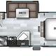 Lala's cozy bunkhouse 2020 Wildwood X-Lite 24'