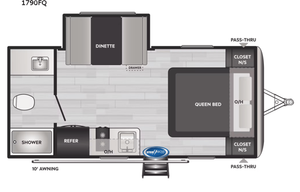 2023 Keystone RV Springdale Mini 1790FQ