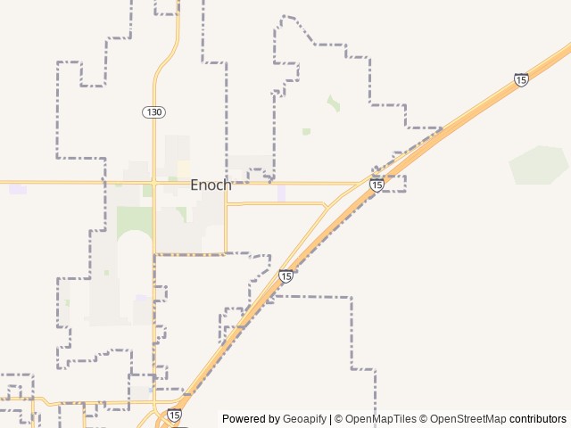 Map for 2020 Forest River Cruise Lite Adventure on Wheels! near Enoch, UT
