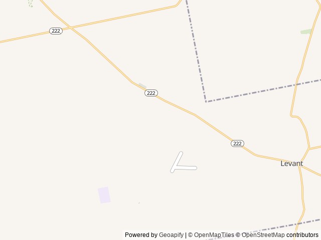 Map for Campfire delight near Levant, ME