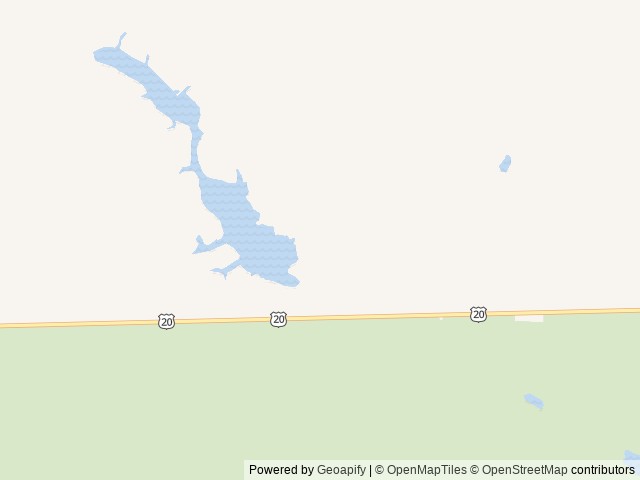 Map of Chickahominy Recreation Site location at Hines, OR, United States
