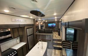 The Heartland Milestone Mid-Bunk 5th Wheel