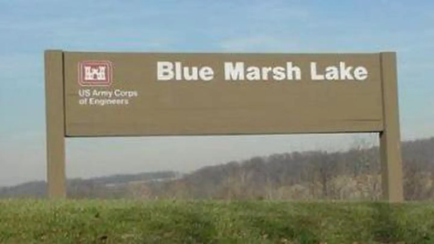 Blue Marsh Lake (dry Brooks Day Use Area)