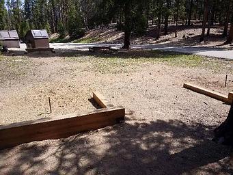 Printer Boy Group Campground horseshoe pit