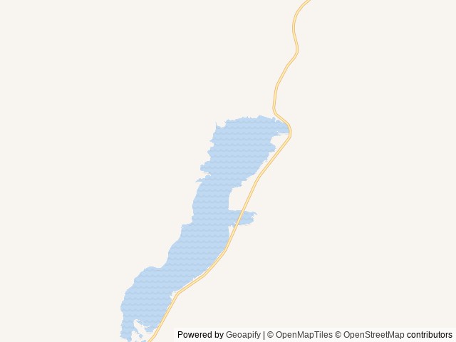 Map of Ruby Reservoir location at Dillon, MT, United States