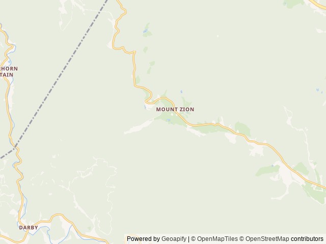 Map of Blue Ridge Ranch location at Ferguson, NC, United States