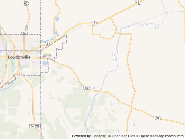 Map of Camp Toodik Family Campground location at Loudonville, OH, United States