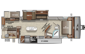 *NEW* 2022 3 slide Jayco 33RBTS 2 bedroom