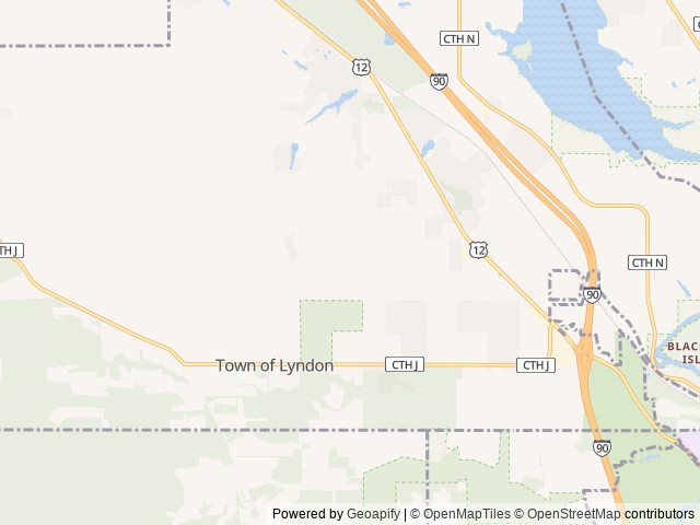 Map of Arrowhead RV Campground location at Wisconsin Dells, WI, United States