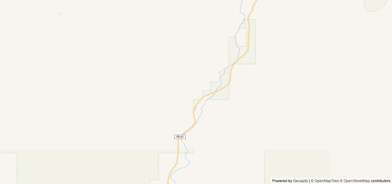 Map of Elks Flat Campground location at Mountain Home, ID, United States