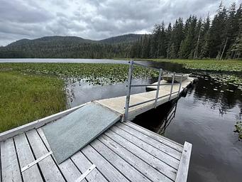 Dock and boat