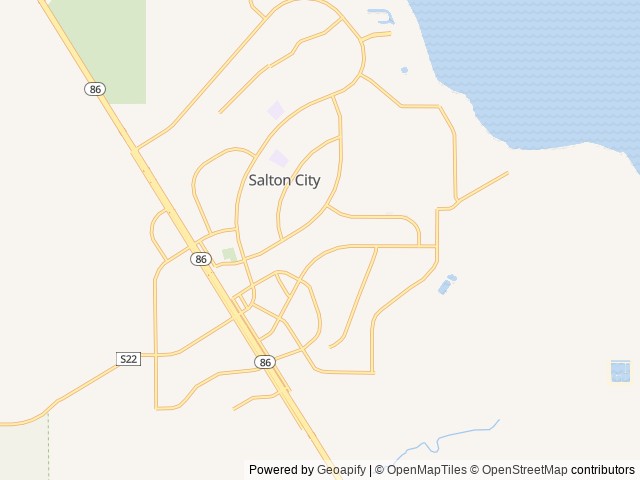 Map for 2017 2 Bed/2 Full Ba 43' 5th Wheel + Pool and Hot Tub Option + 2 Bed / 2 Ba House Option near Salton City, CA