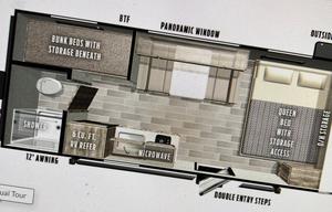 2022 Forest River RV Salem FSX 177BHX