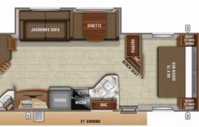 "Feathered Nest" Jayco  Sleeps 6  Delivery Only