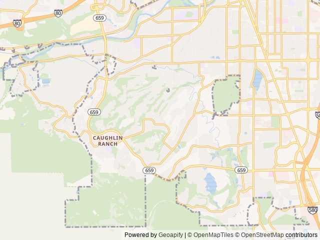 Map for Coachmen Clipper Ultra-Lite bunkhouse near Reno, CA