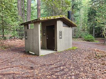 Whitehorse Falls Campground toilet