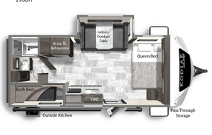 2022 Dutchmen RV Kodiak Cub 196BH