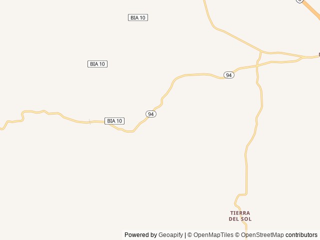 Map for 2016 ALiner LXE Std. Model near Boulevard, CA