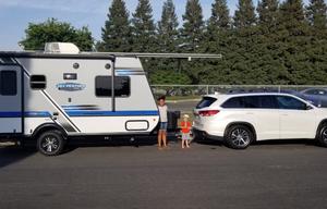 GOES WHERE OTHER RVs CAN’T ONLY 3,950 lb & 18 ft