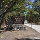 Road leading to the San Gorgonio Campground Sign