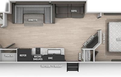2021 Forest River 28DT – Sleeps 9!