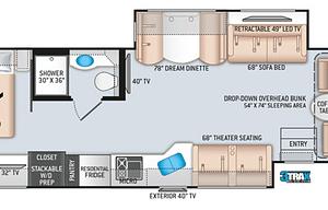Beautiful Class A. We deliver setup at your site .