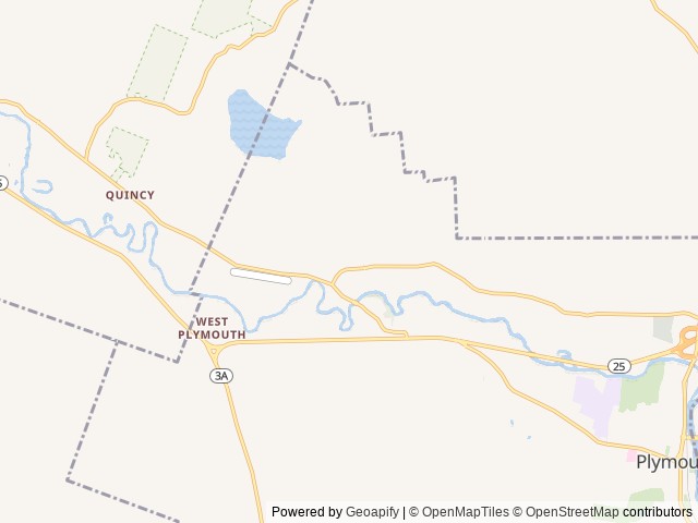 Map of Plymouth Sands Campground location at Rumney, NH, United States