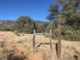 Shake Trail #309 Stockton Pass Trailhead