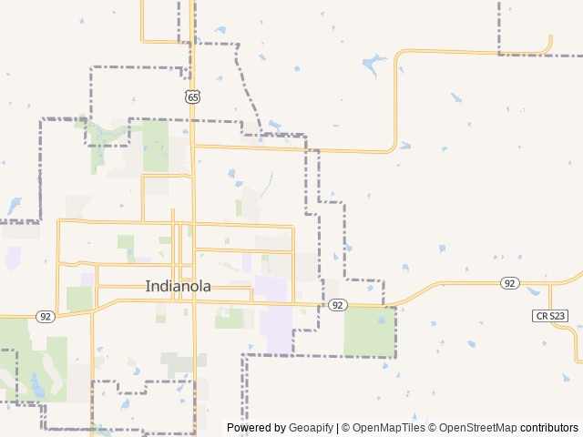 Map for Ruelle get away Camper kid and pet friendly. near Indianola, IA