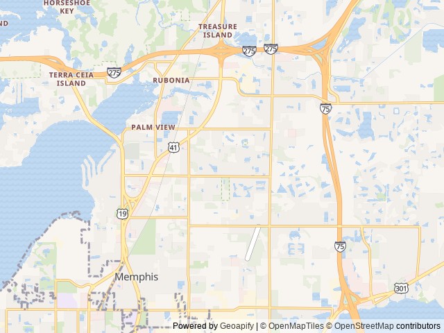 Map for Jayco Freedom Wagon -10% Discount for the Military near Palmetto, FL
