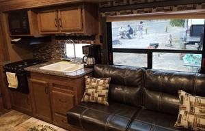 RV Trailer Delivered to Your Reserved Camping site