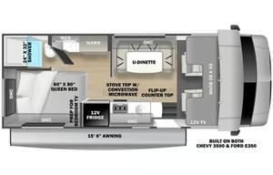 Fully Stocked!! - Economy 2027 Forest River Forester 2351 E528