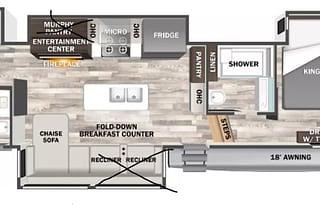 2022 Cedar Creek Bunkhouse Forest River RV 375