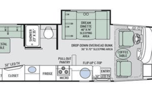2016 Thor Motor Coach Axis 25.1
