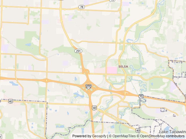 Map for 2021 Forest River RV Rockwood GEO Pro 12SRK near Independence, MO