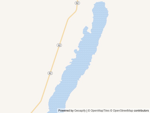 Map of Otter Creek, Tamarisk Point Rec Site location at Richfield, UT, United States