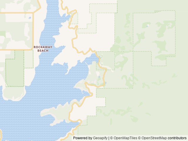 Map of Mokins Bay Campground location at Hayden Lake, ID, United States