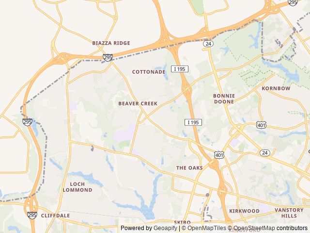 Map for 2020 Grand Design Imagine XLS 22RBE near Fayetteville, NC