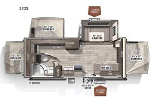 2021 Forest River RV Rockwood Roo 233S
