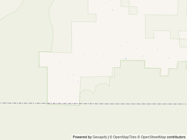 Map of Dunton Hot Springs location at Dolores, CO, United States