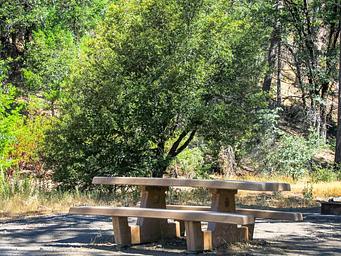 Campsite at Mill Valley Campground