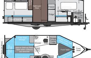 2025 Charis’s Caboose – Sleeps up to 5 (see note)