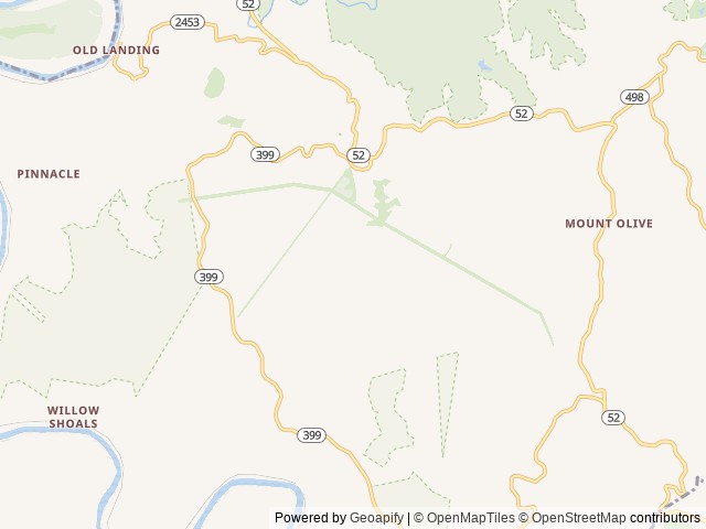 Map of Lago Linda Hideaway location at Beattyville, KY, United States