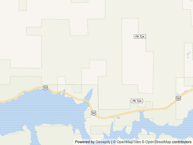 Map of East Elk Creek Group Campsite location at Gunnison, CO, United States